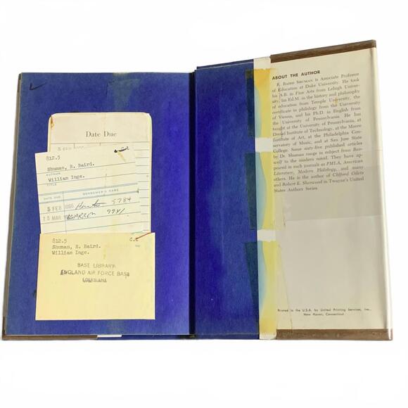 William Inge by R. Baird Shuman - Picture 4 of 4